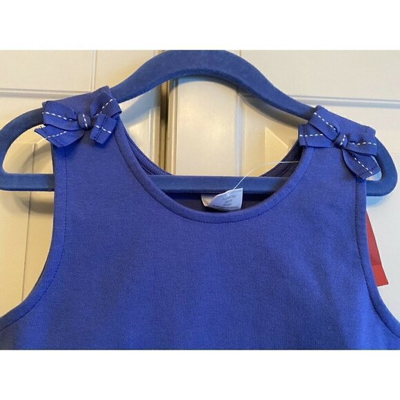 Gymboree Girl’s Size 5 Ponte Sleeveless Dress Blue‎ - Picture 4 of 6